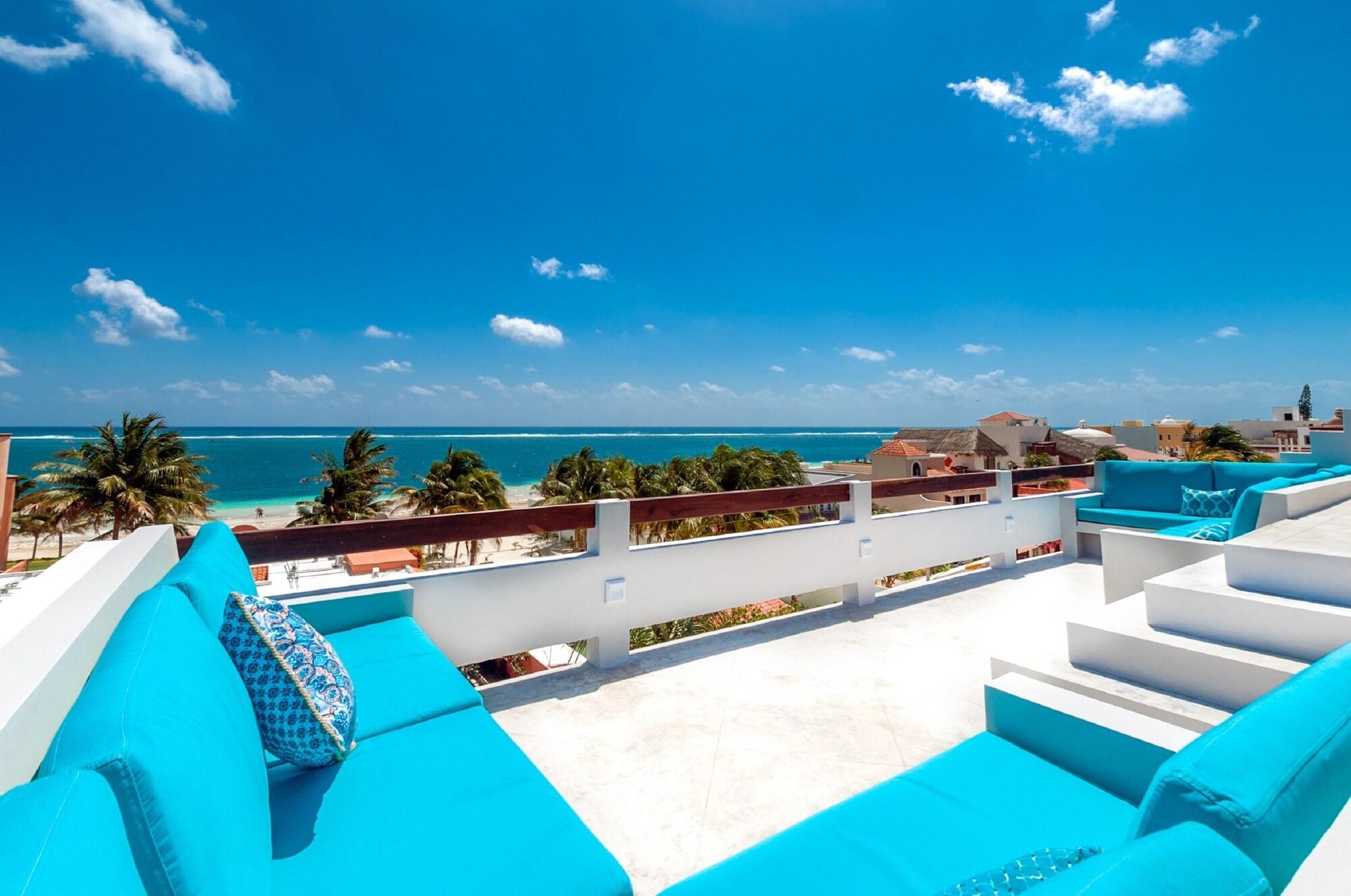 Casa Agua Azul Βίλα Puerto Morelos Εξωτερικό φωτογραφία